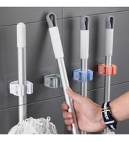 Yapışkanlı Mop Tutucu Seti 4 Adet