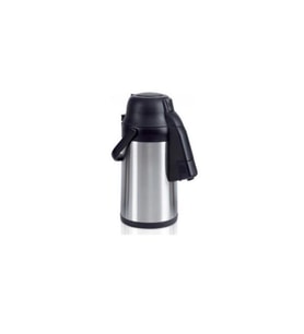 Cooker 3,5 Litre İnox Pompalı Çelik Termos CKR-2008 Siyah