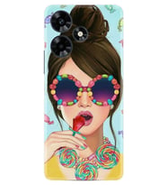 Infınıx Hot 30 Kılıf Desenli Silikon Sugar And Woman 1418