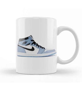 Jordan 1 Retro High University Blue Kupa Bardak Porselen