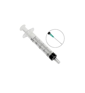 Ayset 2 ml Enjektör Steril 2 cc 3 Parça Yeşil (50 adet)