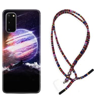 Samsung A02S A03S A10 A12 A13 A21S A22 Kılıf Boyun Asklı Rasta Silikon Super Planet 1797