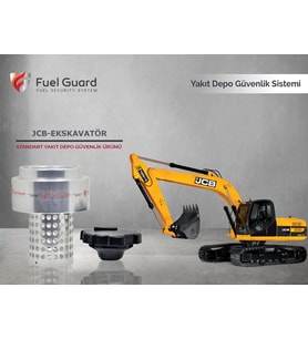 FUEL GUARD JCB Ekskavatör-Kepçe Yakıt Depo Koruma Cihazı