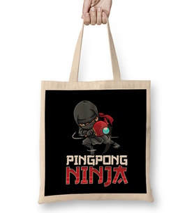 Pingpong Ninja Table Tennis Pingpong Player Bez Çanta Uzun Saplı