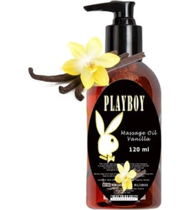 Playboy Vanilla Aromaterapi Massage Oil 120 Ml Vanilya Aromalı Vücut Masaj Yağı