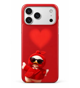 İPhone 17 Pro Max Novera Cozy Friends Collection Çift Katmanlı Essential Tough Telefon Kılıfı