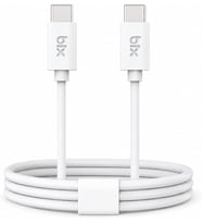 60W Type-C to Type-C Hızlı Şarj ve Data Kablosu 1.2 Metre Beyaz