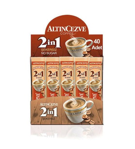 Altıncezve 2si1 Arada  İkisi bir arada 40' lı Paket (Tek İçimlik) Şekersiz – 13 Gr x 40 Adet