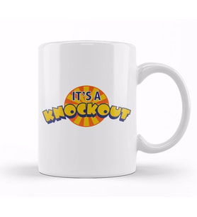 Retro It's A Knockout Kupa Bardak Porselen