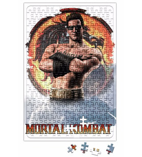 Mortal Kombat Jonny Cage Game Puzzle 240 Parça Yapboz