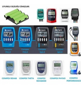 COMPEX BATARYA ORJİNAL KASALI PİL 1800 mA