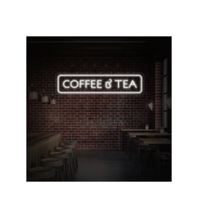 COFFEE TEA Yazılı Neon Tabela