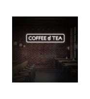 COFFEE TEA Yazılı Neon Tabela