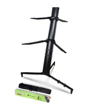 Lastvoice KS-20BK Black Profesyonel Ultimate Org Standı Sehpası Çift Katlı Çantalı