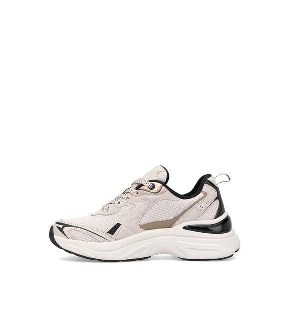 Lumberjack 101932353 5M Sara 5FX Kadın Klasik Sneaker Bej