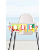 Summer Yaz Temalı ONE Banner *Kalın Kağıt