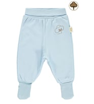 Civil Baby Bebek Organik Çoraptolon 1-9 Ay Mavi (Mavi)