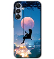 Galaxy A25 Kılıf HD Desen Baskılı Kılıf - Yalnız Kadın