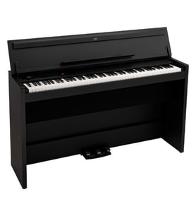 Korg 764 E1-Air Dijital Piyano (Siyah) 88 Tuş RH3 Çekiç Aksiyonlu Klavye, Bluetooth Bağlantısı ve Konsol Tipi Şık Tasarım