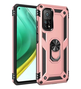 Pilelistore   Xiaomi Mi 10T Pro Kılıf Sofya Yüzüklü Silikon Kapak - Rose
