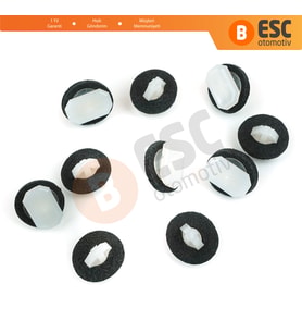 Connect İçin 10 Adet Arka Çamurluk Bakalit Klipsi 2T14V353129AB
