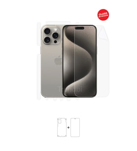 iPhone 15 Pro Max Full Body 36O Derece Tam Kaplama Tpu Film
