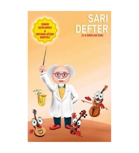 Sarı Defter 14 Sınıflar İçin Boyama Kitabı Hediyeli Porte