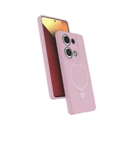 Xiaomi Redmi Note 13 Pro 4g Regal Magsafe Standlı Kapak - Açık Pembe