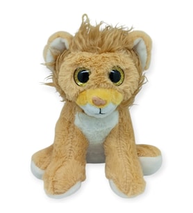 Peluş Cam Gözlü Hayvanlar 25 cm - Aslan