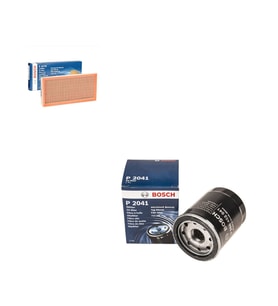 Bosch Filtre Bakım Seti Mitsubishi Carisma 1.6 1.8 Benzin 1996-2006 Hava + Yağ filtre