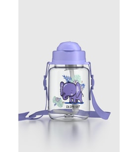 Renga Dore Desenli 330 ml Pipetli Tritan Bebek Suluk 912123 Pembe