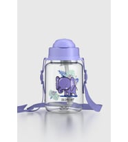 Renga Dore Desenli 330 ml Pipetli Tritan Bebek Suluk 912123 Pembe