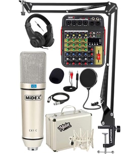 Lastvoice Mix Paket-3 Stüdyo Youtuber Podcast Kayıt Ekipman Seti