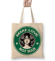 Make Love Not War 01 Bez Çanta Uzun Saplı