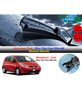 Mitsubishi Colt 2009-2013 Muz Silecek Takımı