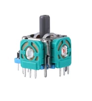 4 Adet PS5 Analog Motor PS5 Kol Analog Tamiri Joystick Playstation 5 Yedek Parça (Yeşil)