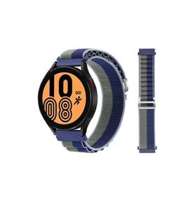 Watch 20Mm Kr410 Kumaş Kordon - Lacivert-Yeşil
