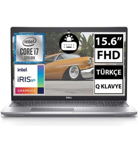 Dell Latitude 5530 N212L5530MLK15EMEA_U i7-1255U 16 GB 512 GB SSD Iris Xe Graphics 15.6" Full HD Notebook