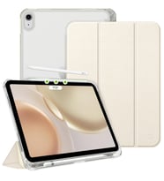 Apple iPad Air 11inç M2 2024 Kılıf Flip Cover Kalem Bölmeli PC Case A2902 A2903  (Gold)