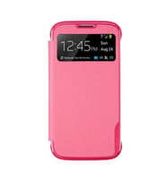 Anymode i9500 Galaxy S4 ile Uyumlu Me-in View Kılıf Pembe