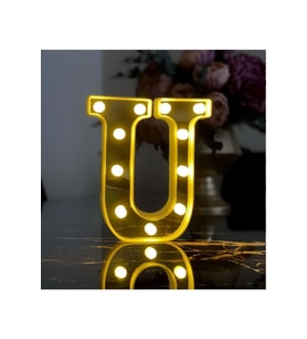 3d Işıklı Led Harf Dekoratif Büyük Boy Aydınlatma