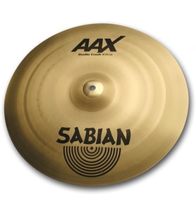 Sabian 21606XB AAX Studio Crash Zil (16 İnç)  İnce Yapı - Kontrollü Ses - Kayıt İçin İdeal