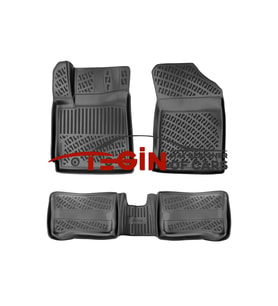 Hyundai İ10 2021 3D Havuzlu Paspas Siyah