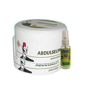 Abdülselim Ağrı Dindirici Krem 2 Adet 200 ml Kas Eklem Fıtık Ağrı Dindirici Krem + 30 ml Çörek Otu Ağrı Dindirici Yağ