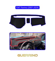 FIAT Fiorino 2007-2020   Modellerine Uygun   eski TORPİDO KORUMA HALISI MAVİ KENAR