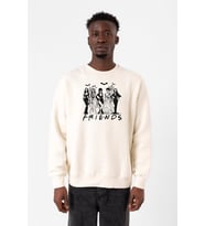 Halloween Friends Ekru Erkek 2ip Sweatshirt