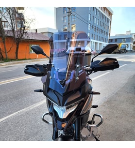 MOTOCAM Voge DS 500 Ön Cam 2021-2026 Model 55cm Füme Renkli 4mm