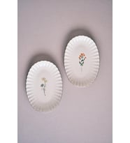 Kütahya Porselen Kütahya Porselen Tiny Miny 2 Parça 24 Cm Kayık Tabak