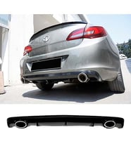 Opel Astra J Sedan OPC Difüzör + Egzoz Görünüm Parlak Siyah Difizör 2011 ve üzeri arka+bodykit+ek