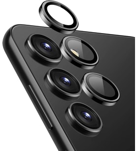 Lexroo Samsung Galaxy A05s Tekli Kamera Lens Koruma Camı Siyah [Galaxy A05s ile Uyumlu - Siyah]